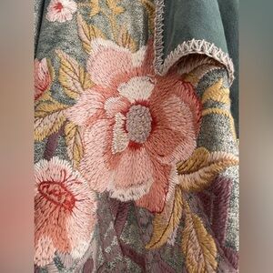 Johnny Was Biya Metallic Short Sweater